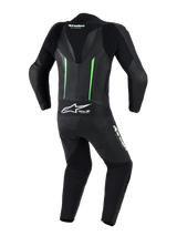 Alpinestars GP Force V2 One Piece Leather Suit Black / Green
