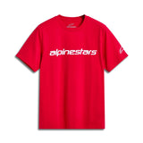 Alpinestars Linear Wordmark 2.0 CSF Tee Red / White