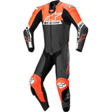 Alpinestars Missile V2 Ward One Piece Leather Suit Black / Fluo Red / White