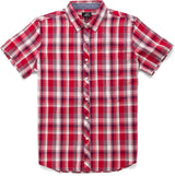 Alpinestars Shirt - Men's Short Sleeve Plaid Woven Casual Shirt
