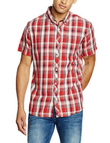 Alpinestars Shirt - Men's Short Sleeve Plaid Woven Casual Shirt