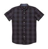 AlpineStars Men's Variance Short Sleeve Plaid Woven Shirt