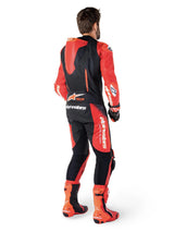 Alpinestars GP-R7 One Piece Leather Suit Black / Mid Red