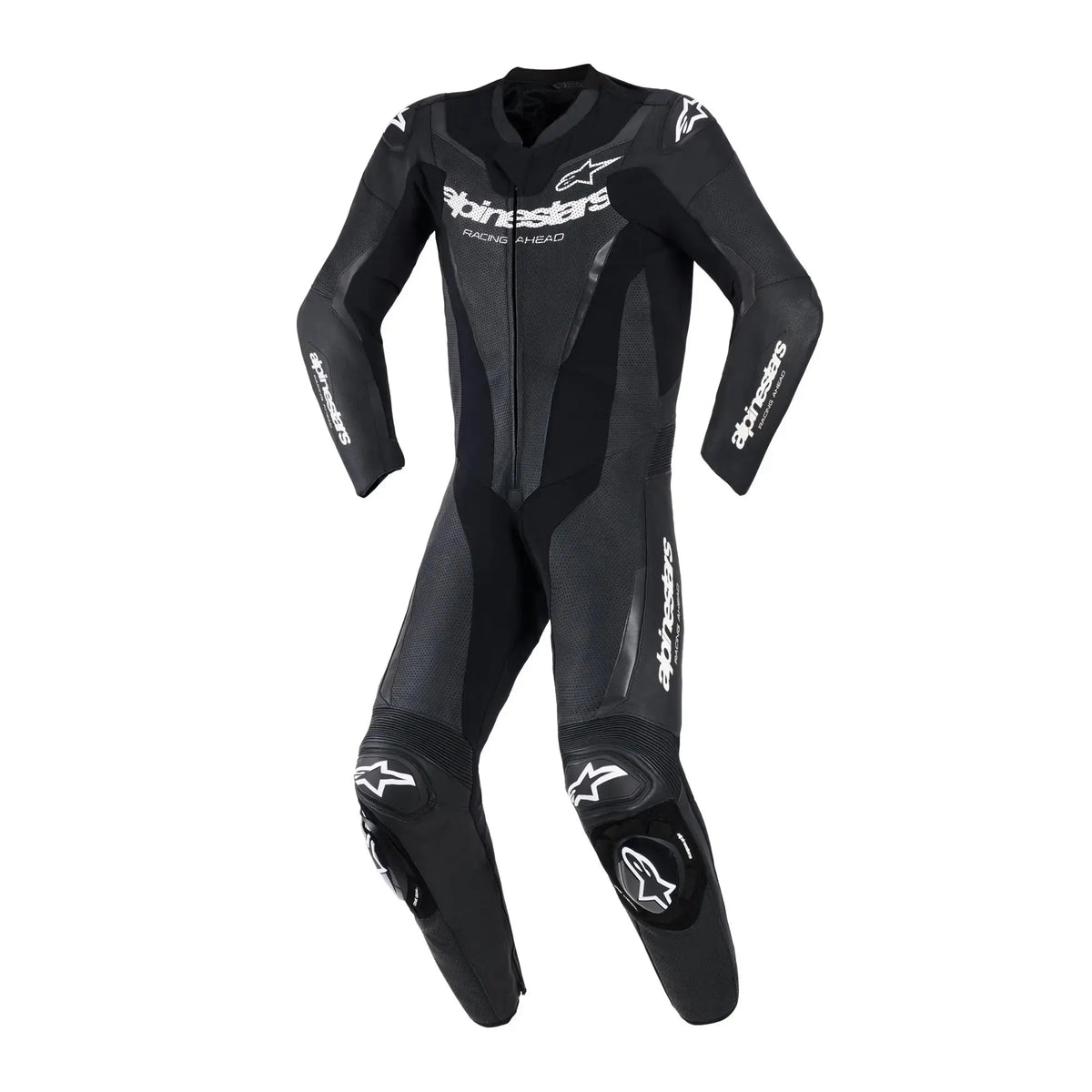 Alpinestars GP Force V2 One Piece Leather Suit Black