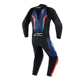 Alpinestars GP Force V2 One Piece Leather Suit Black / Blue / Fluo Red